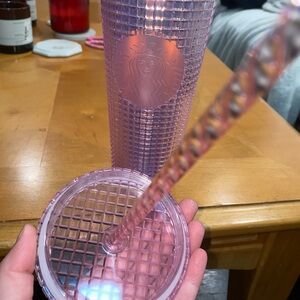 LIGHT PINK VENTI STARBUCKS CUP NEVER USED